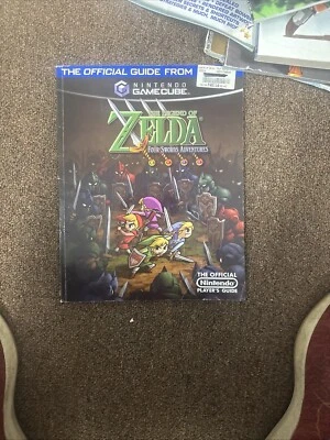 The Legend of Zelda Four Swords Adventures Nintendo official Gamecube W/poster - Image 1 of 4