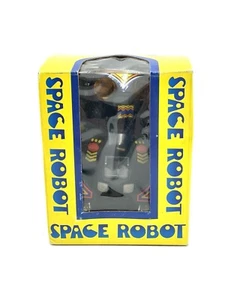 VINTAGE # BATTERIEBETRIEBENER MINI WELTRAUMROBOTER SPIELZEUG JAPAN HORIKAWA VARIANTE #NEU IM KARTON [AP] - Bild 1 von 8