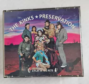 The Kinks Preservation: A Play in Two Acts Rhino 1991 Compilation CD Album - Picture 1 of 7