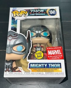 Funko POP! Love Thunder: Mighty Thor GITD Marvel Collector Corps Excl 1041 Leer - Imagen 1 de 5