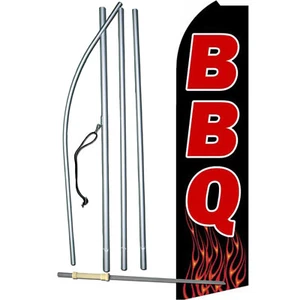 BBQ Complete Swooper Flag Bundle - Picture 1 of 1