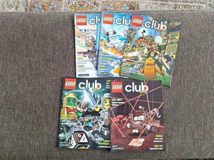 Lego Club Magazin 3 Hefte aus 2008 und 2 Hefte aus 2011 - Bild 1 von 6