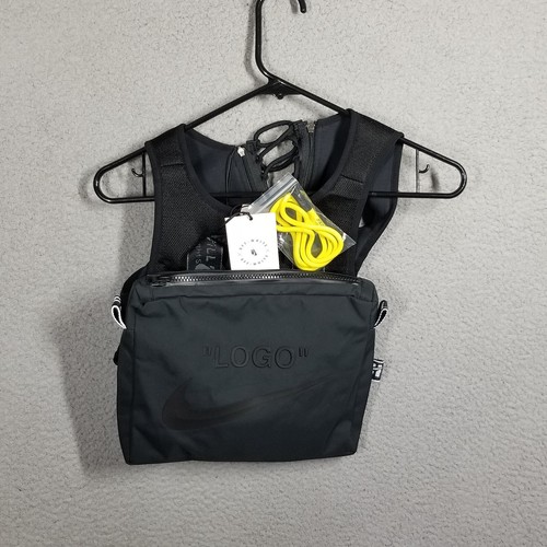 Nike x Off White donna grande NRG X cross bavag cross gilet borsa BV8054 010