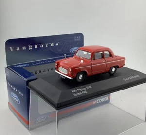 Ford Popular 100E Sunset Red Vanguards escala 1:43 VA02110 - Imagen 1 de 5