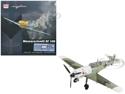САМОЛЕТ MESSERSCHMITT BF 109E-3 «КАРЛ ВОЛЬФ» МОДЕЛЬ 1/48 ОТ HOBBY MASTER HA8723 - Изображение 1 из 4