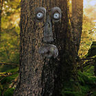 Garden Peeker Tree Hugger Sculpture Bark Ghost Face Tree Faces Decor Old Man