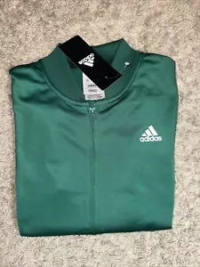 NEW Boy's Adidas Green Bomber Jacket size Large 14 - 16 - Picture 1 of 8
