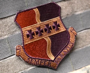 USAF 9° ALA DA RICOGNIZIONE STRATEGICA⭐SEMPER PARATUS⭐velkrö OCP INSIGNIA - Foto 1 di 13
