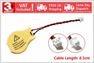 2 Pin Lenovo Acer HP Dell Asus Toshiba IBM Laptop Bios Cmos Battery CR2032 - Picture 1 of 5