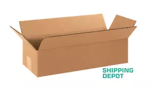 100~ 12x4x4 Cardboard Paper Box Mailing Packing Shipping Boxes Corrugated Carton - Picture 1 of 3