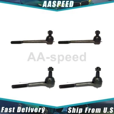 Inner Outer Tie Rod End For Chevrolet C30 1986 1985 1984 1983 1982 1981 1980 - Image 1 of 3