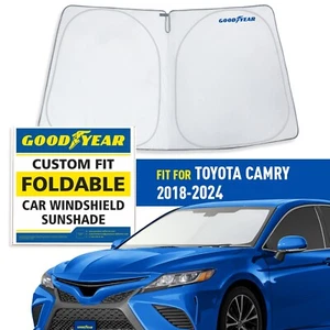 Front Auto Windshield Cover Windshield Sun Shade for 18-24 Toyota Camry Sedan - Picture 1 of 8