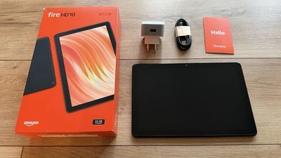 Amazon Fire HD 10 (13. Generation) 32GB, Wi-Fi, 10,1 Zoll - TOP Zustand - Bild 1 von 4