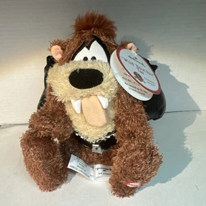 "Felpa Hallmark Taz Diablo de Tasmania 9"" pie de prensa de felpa para 4 sonidos diferentes" - Imagen 1 de 8