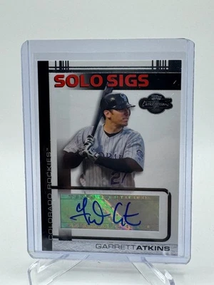 2007 Topps Co-Signers Solo Sigs Garrett Atkins #SS-GA Auto - Image 1 of 2