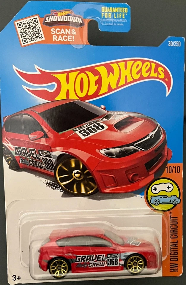 CIRCUITO DIGITAL HOT WHEELS SUBARU WRX STI ROJO 30/250. ¡VER OFERTAS COMBINADAS! Foto 1 de 1