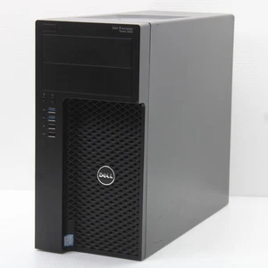 Dell Precision 3620 Tower PC Intel i7 6700 32GB RAM 256GB SSD WiFi Windows 11 - Picture 1 of 14