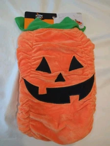 Pumpkin Halloween Small Costume Pet Apparel Dog Cat Outfit Dress Up Photo Shoot - Picture 1 of 5