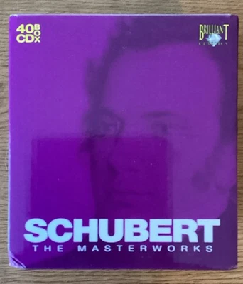 Schubert The Masterworks 40 CD Box Set by Brilliant Clasics - Image 1 of 4