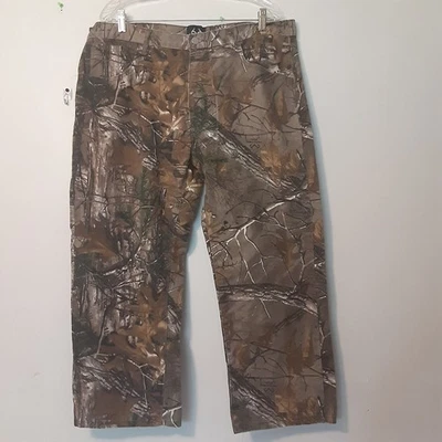Realtree Xtra Pants Mens 38x32 Camo Outdoors Hunting Fishing Street Wear - Image 1 of 4