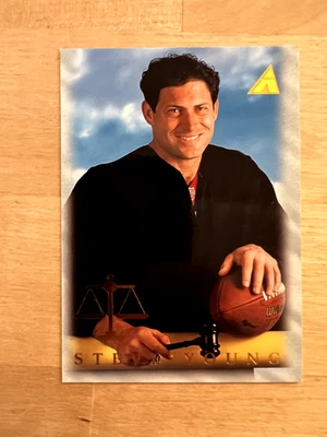 1995 Pinnacle #192 Steve Young LAW San Francisco 49ers - Image 1 of 4