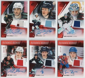 2023-24 SP Game-Used Red Autograph Jersey Base Set Pick From List !! - Picture 1 of 8