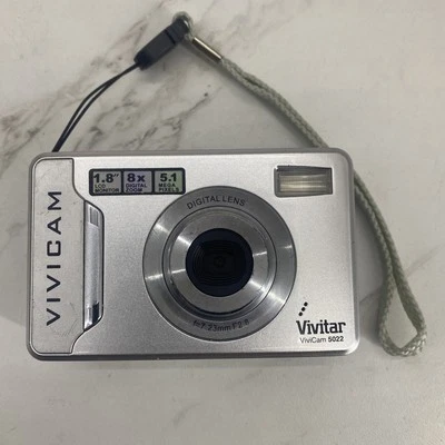 Vivitar ViviCam 5022 Digital Camera Point & Shoot 5.1MP 1.8" TESTED WORKING - Image 1 of 4
