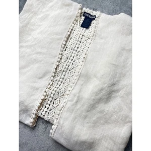 Steve Madden Crochet Trim Kimono Cubierta Frontal Abierta OSFM - Imagen 1 de 7