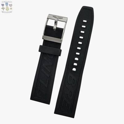 CORREA BREITLING 24-20 DIVER PRO GOMA NEGRA REF. Hebilla 122S Foto 1 de 4