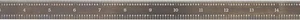52-307-018 Flexible Black Steel EZ Read Rule, 18" Length, 0.76" Width, 0.020"... - Picture 1 of 3