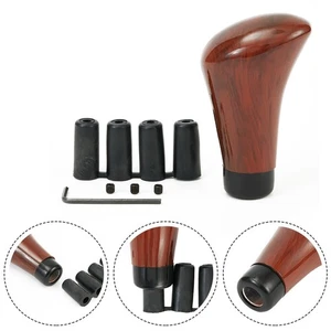 Manual Vehicles Cars Gear Shift Knob 1 Set Plastic&Metal Height 9.7 Cm - Picture 1 of 23