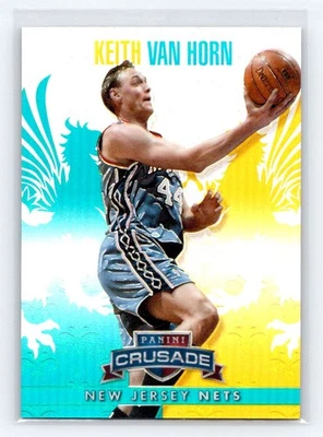 2013-14 Panini Crusade Crusade Teal #132 Keith Van Horn #/249 New Jersey Nets Foto 1 de 2