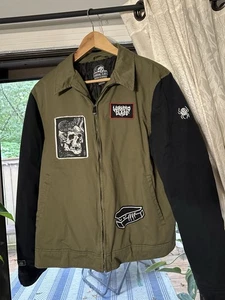Lurking Class D.I.Y. Gas Jacket Military Green Men's Medium Distressed - Picture 1 of 15