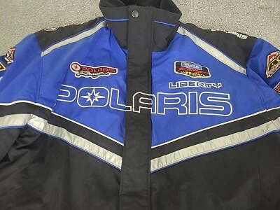 Team Polaris Racing Jacket Patches Fox Perc Ryde Fx Walker Mens Large Winter - Image 1 of 4