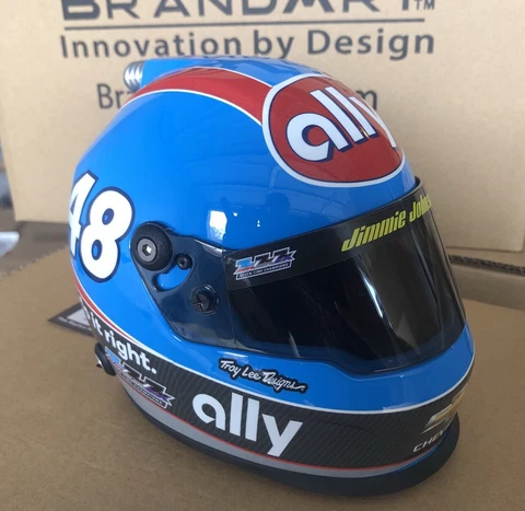 Jimmie Johnson 7 Time Champions Darlington Full Size helmet Petty Earnhardt Cover