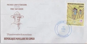 Cover Congo - Brazzaville, 1982. Brazzaville. 75 Anniv.of Scouting Peoples Repub - Picture 1 of 3