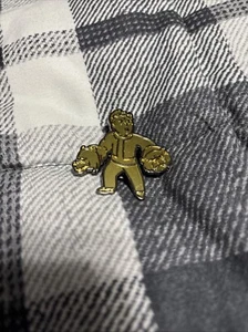 Loot Crate Fallout Boy Gold Picnic Pin - Picture 1 of 1