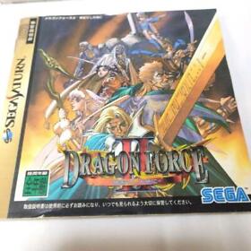 Dragon Force 2 In The Land Of Dead Sega Saturn Retro Game