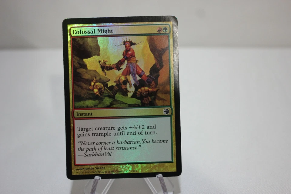 Colossal Might *FOIL Common* Magic MtG x1 Alara Reborn SP - Image 1 of 4
