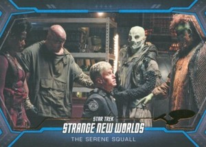 Star Trek Strange New Worlds Season 1 Gold Parallel base card number 40