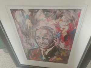 Anna Sandhu Ray (Wife of James Earl Ray) MLK - ARTIST PROOF Matted Framed RARE! - Picture 1 of 11