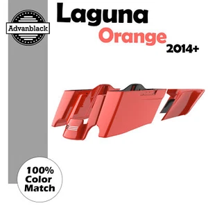 Alforjas LAGUNA NARANJA CVO cónicas estiradas extendidas para Harley 2014+ - Imagen 1 de 18