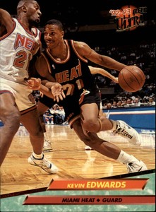 1992-93 Fleer Ultra Basketball #99 Kevin Edwards