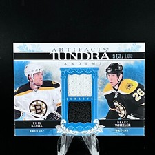 Phil Kessel Blake Wheeler 2009-10 Upper Deck Artifacts Tundra Tandems /100 LOOK!