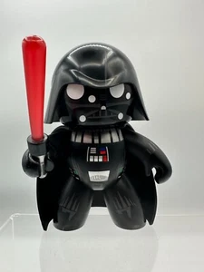 Mighty Muggs Star Wars Darth Vader Unmasked/Revealed 6 Inch W/Lightsaber Used - Picture 1 of 12