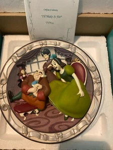 Disney Collectible 3 D Plate Cinderella "I'll Make It Fit" - Picture 1 of 3