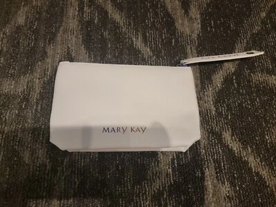 BOLSO CLUTCH COSMÉTICO MAQUILLAJE MARY KAY BLANCO.  C Foto 1 de 4