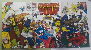 INFINITY WAR #2 MARVEL COMICS (1992) WARLOCK AVENGERS THANOS X-MEN WOLVERINE NM - Picture 1 of 9
