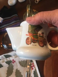 Antique Shaving Soap Scuttle Mug England Ironstone - 7 x 4 inches - - Picture 1 of 4