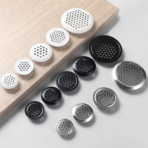 19mm-53mm Opening Dia Bottom Dia Stainless Steel Round Mesh Hole Air Vent Louver - Picture 1 of 37